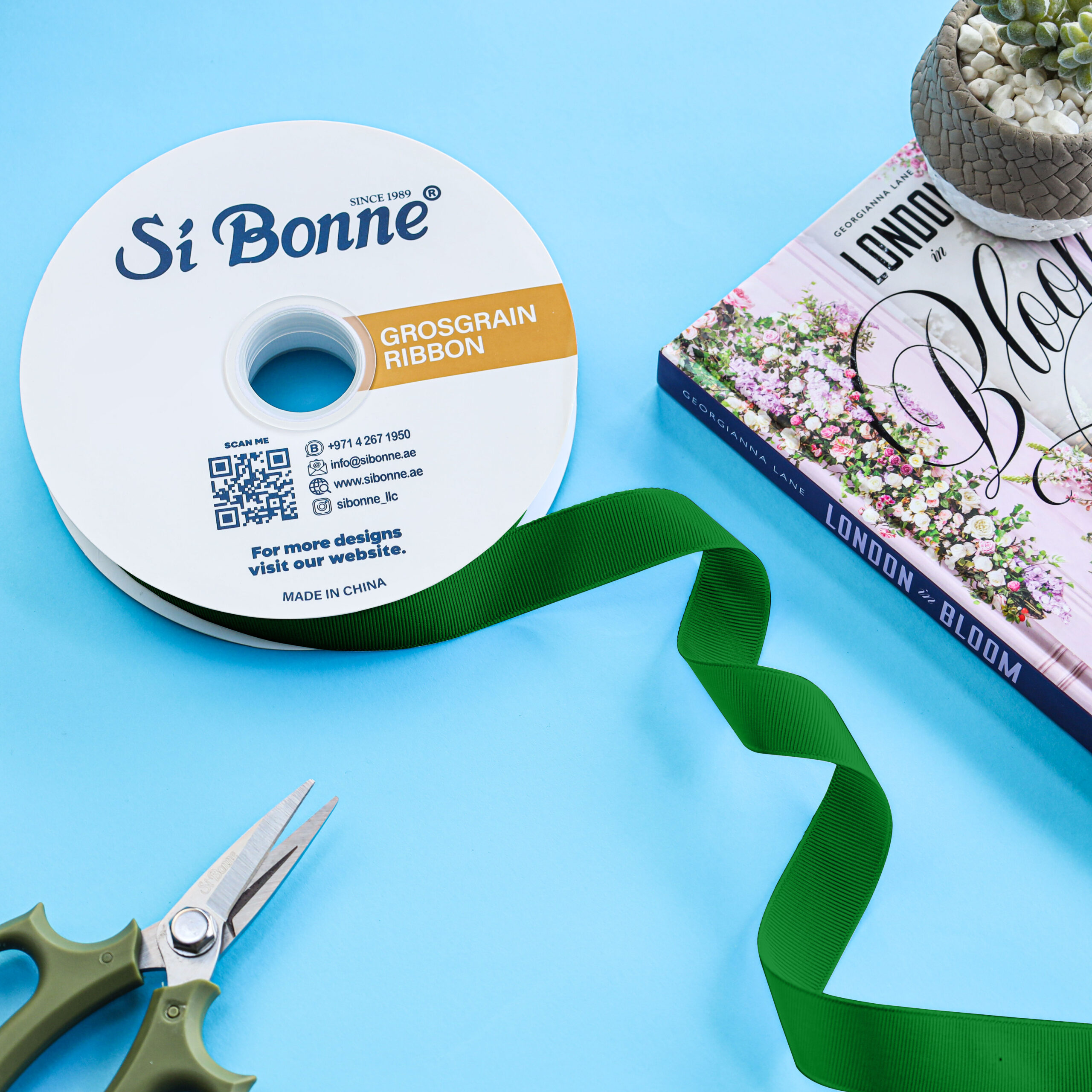 Grossgrain-Ribbon-RB-G-25-19-Green-Color-Green.jpg-2